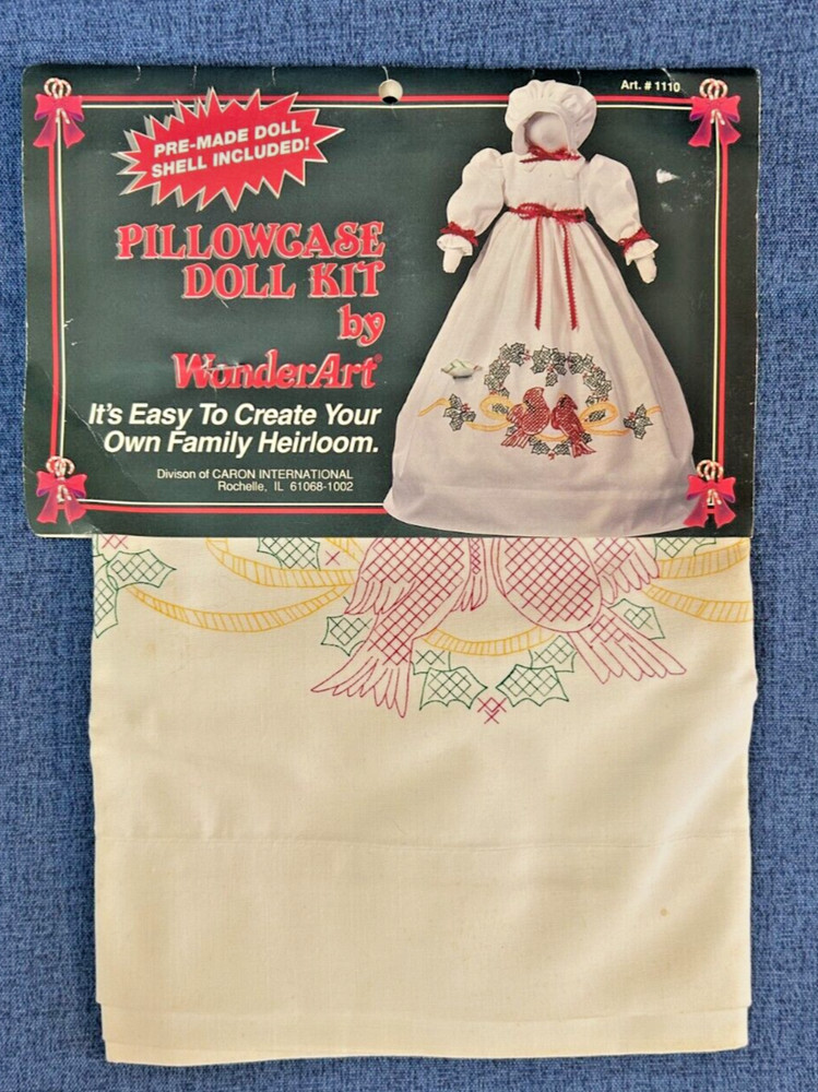 Wonder Art Pillowcase Doll Kit  USA