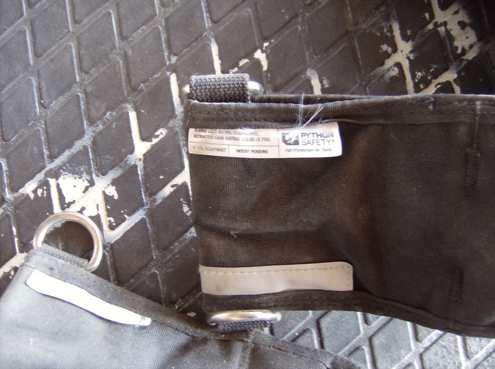 PYTHON HOL-SCAFFWRET TOOL FALL PROTECTION USED SINGLE HOLDER