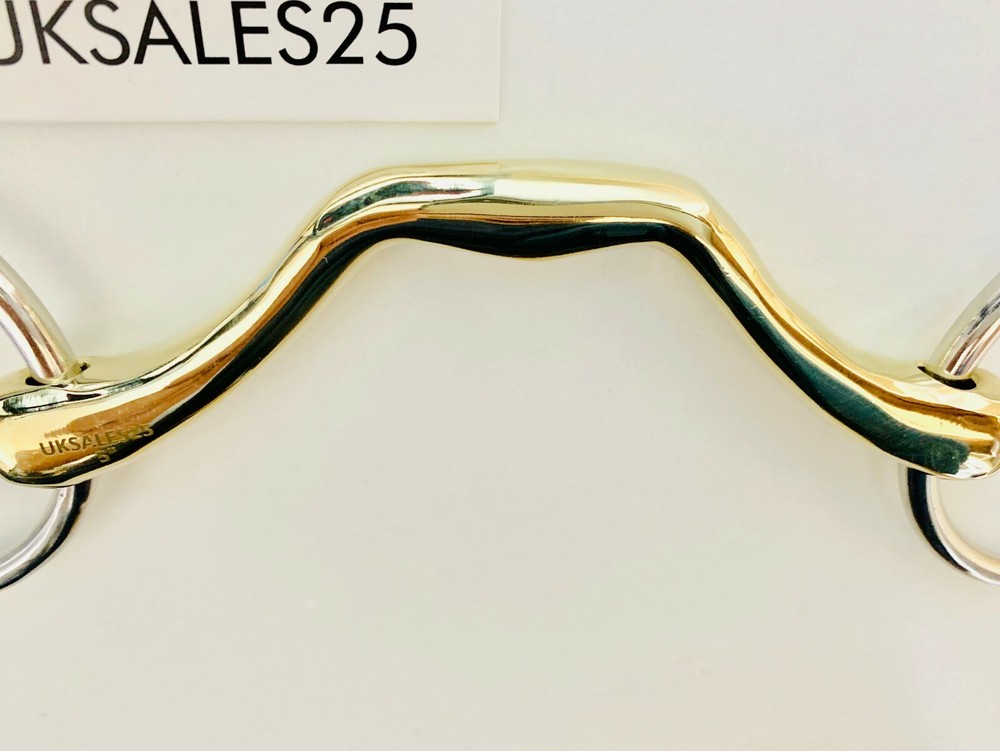 Loose Ring Mouth Ported Snaffle Bit (UKSALES25®) *SAME DAY DISPATCH*