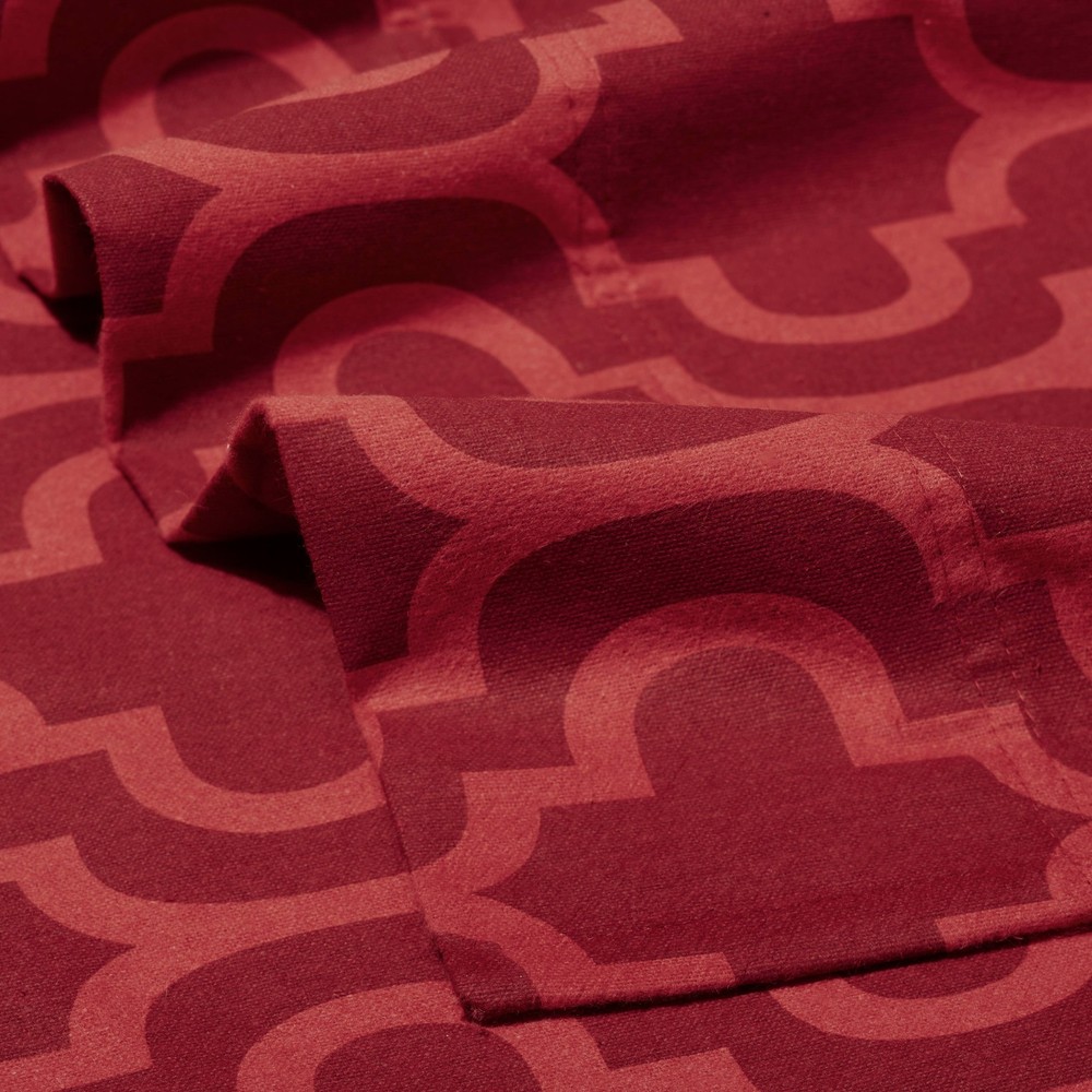 Flannel Cotton Trellis Deep Pocket Bed Sheet Set