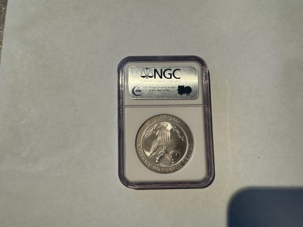 2008-P $1 BALD EAGLE NGC MS70