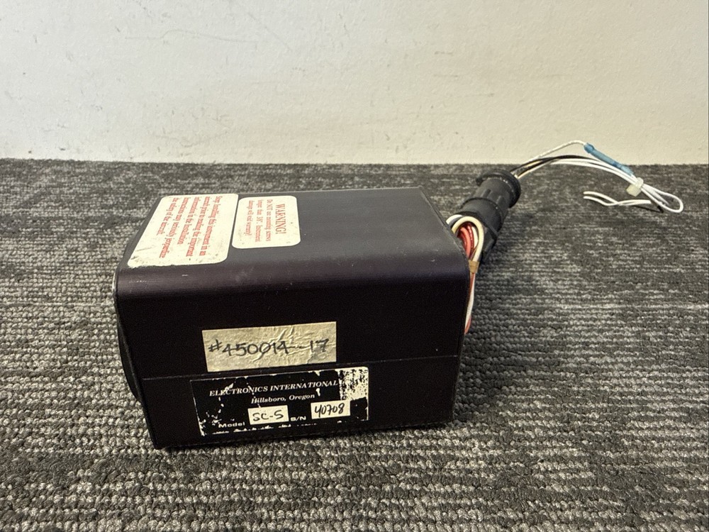 Electronics International, Inc. Super Clock Indicator M/N: SC-5