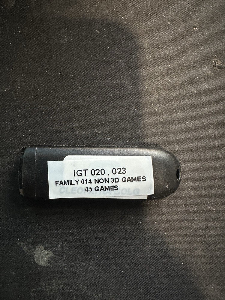 IGT NON 3D LOADER GAMES USB STICK