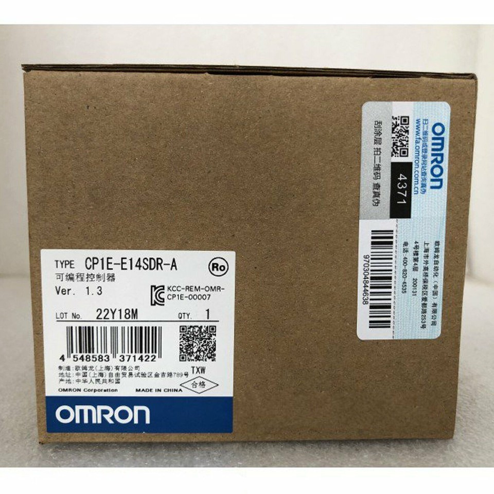 Omron CP1E-E14SDR-A Programmable Controller Module Automation New in box