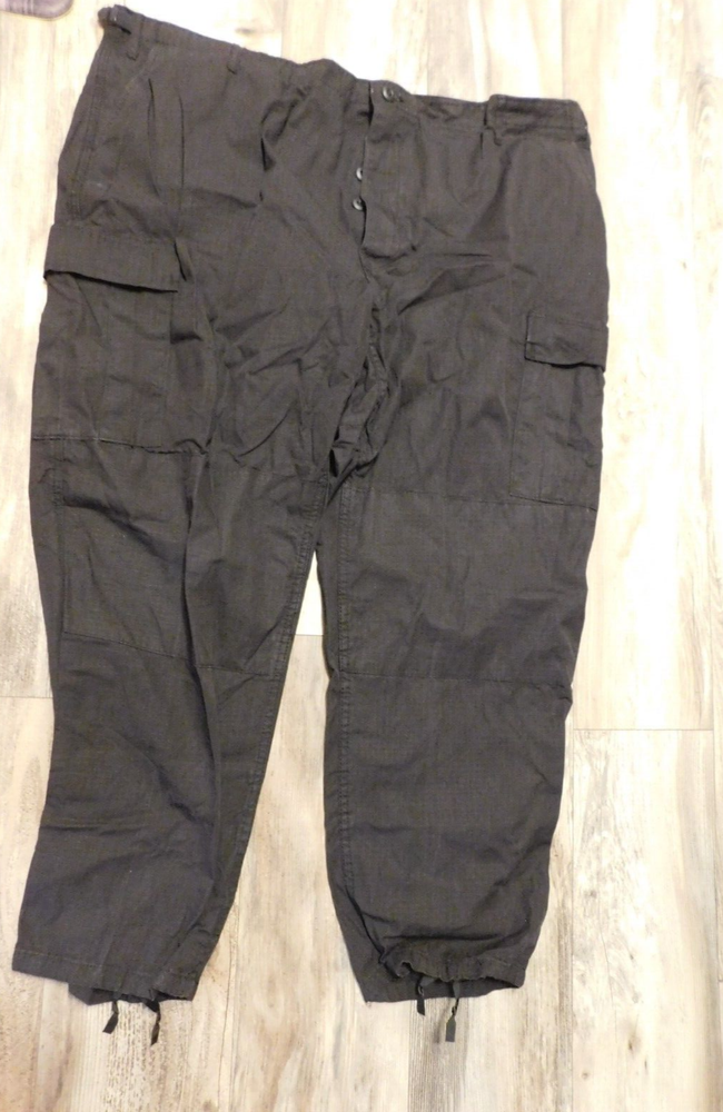 TRU-SPEC BLACK PANTS SIZE 3XLARGE - REGULAR