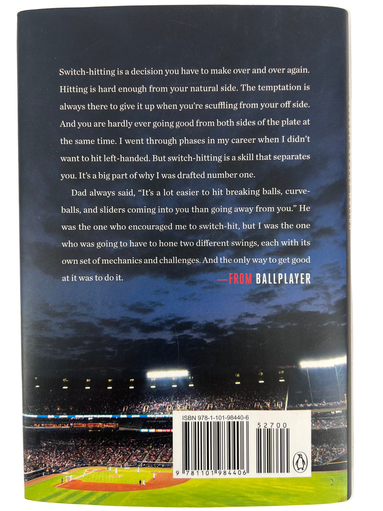 Ballplayer By Chipper Jones Signed Edition