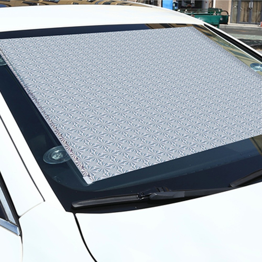 Retractable Auto Sun Shade Shield Front windows Roll Curtain Visor UV Protection
