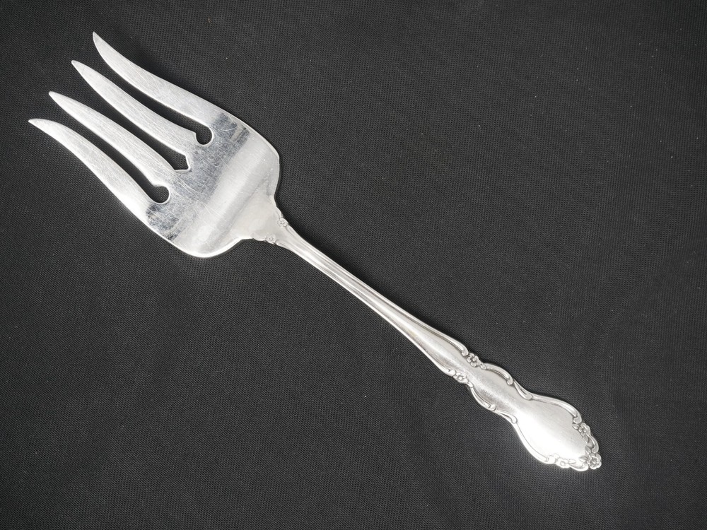 Oneida Stainless Dover Cold Meat Serving Fork 8.5" Long