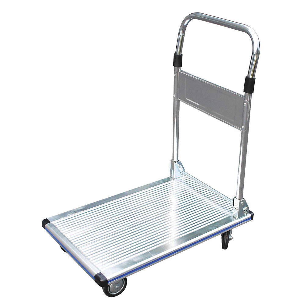 GRAINGER APPROVED 33H180 Platform Truck,Folding Handle,29x18-1/2 33H180
