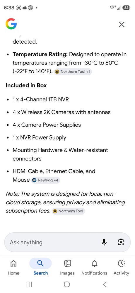 defender camera security system