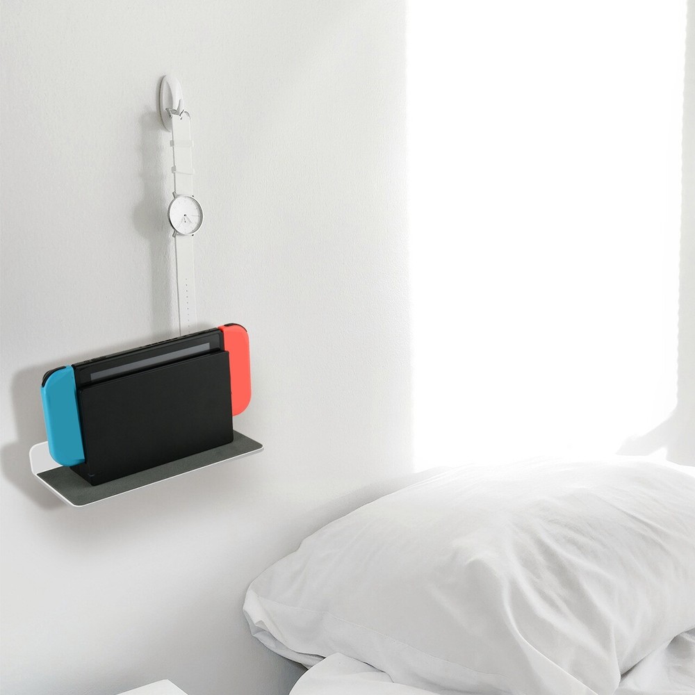 Wall Shelf Speaker Stand, Acrylic Wall Mount Display Shelf for Bluetooth1388