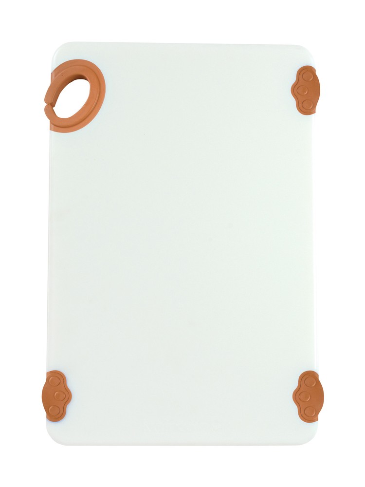 Cutting Board with Hook,12"x18"x1/2",Brown (6 Each)
