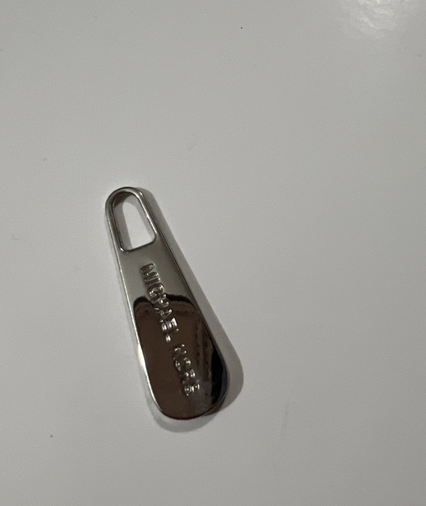 MICHAEL KORS Replacement Silver Tone Zipper Pull Hardware