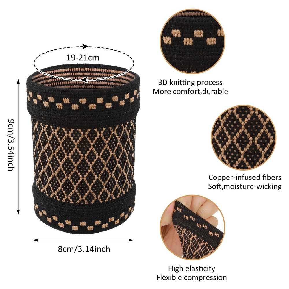 Copper Wrist Compression Sleeve, Compression Wrist Brace Wrist Support Wrap I...