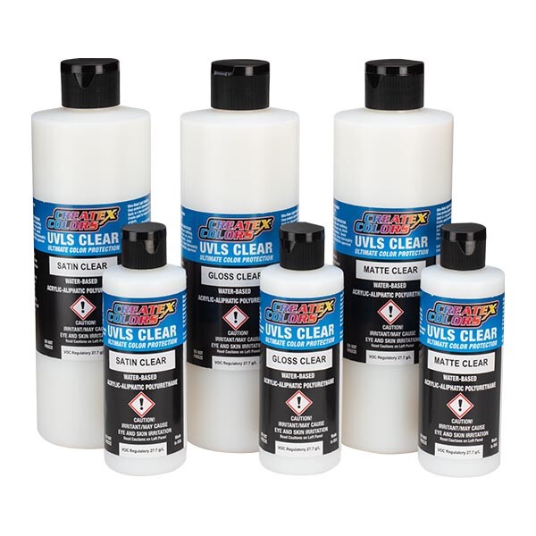 Createx UVLS Clear | Water Based Clear Coat with UV Protection
