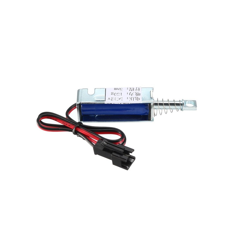 DC12V 2A 5mm Electromagnetic Solenoid Pull Type for Cabinet Lock