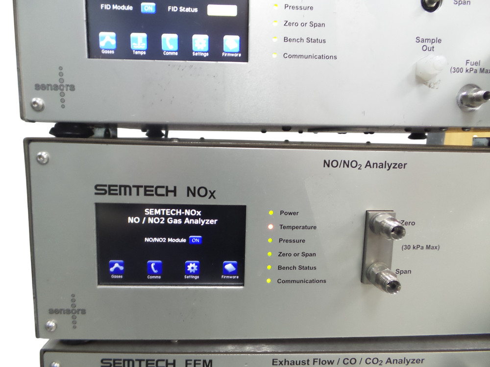 Sensors SEMTECH FID / NOx / FEM Gas Analyzer Stack + PDCM Power Module