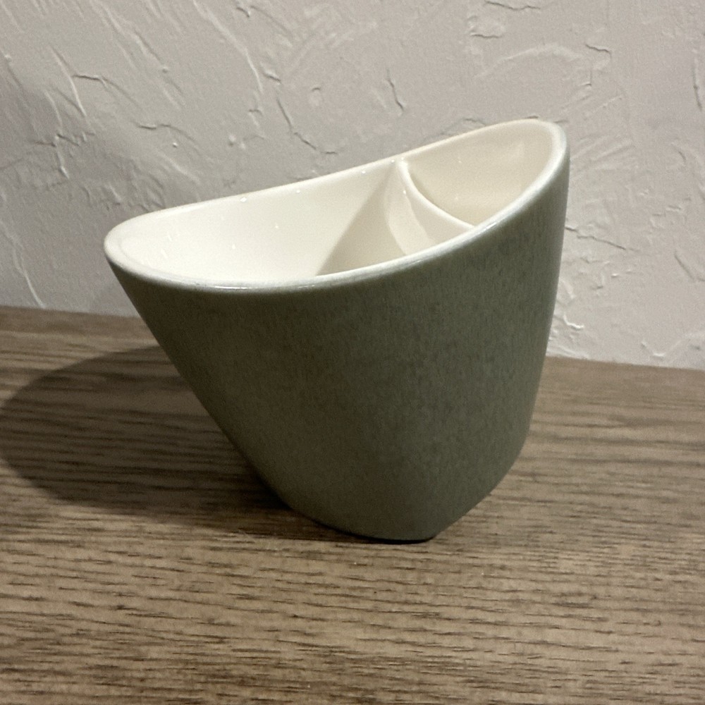 Ceramic Unique Modern Tilting Tea Cup Green Cuptone 16 oz