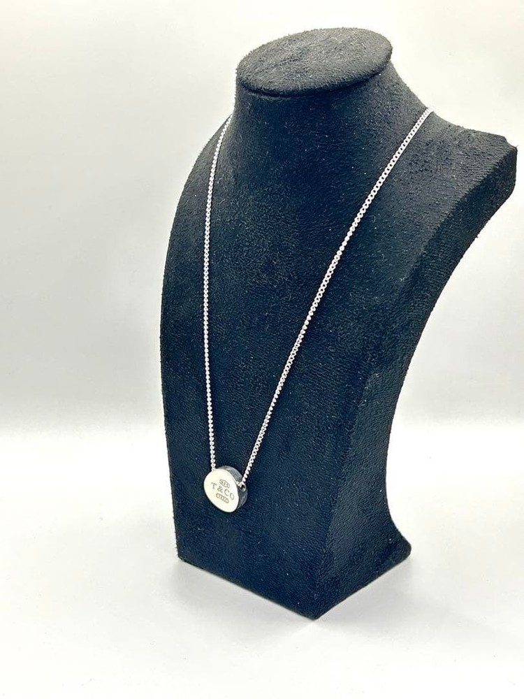 Tiffany & Co. Concave Circle Necklace 925