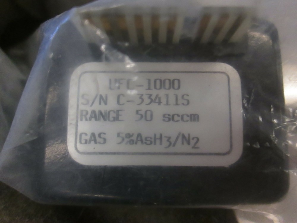 Unit UFC-1000 Mass Flow Controller MFC, 5%AsH3/N2, 50 SCCM, Refurb