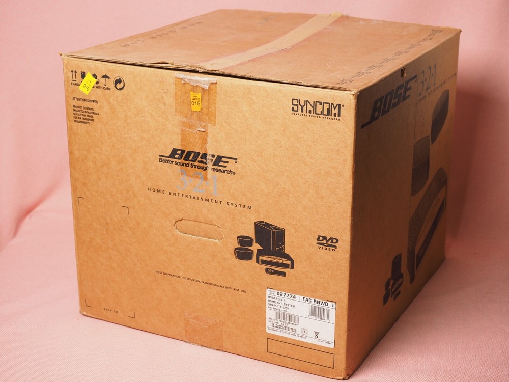 Bose 3·2·1 2.1 Channel Home Entertainment System Graphite Please Read