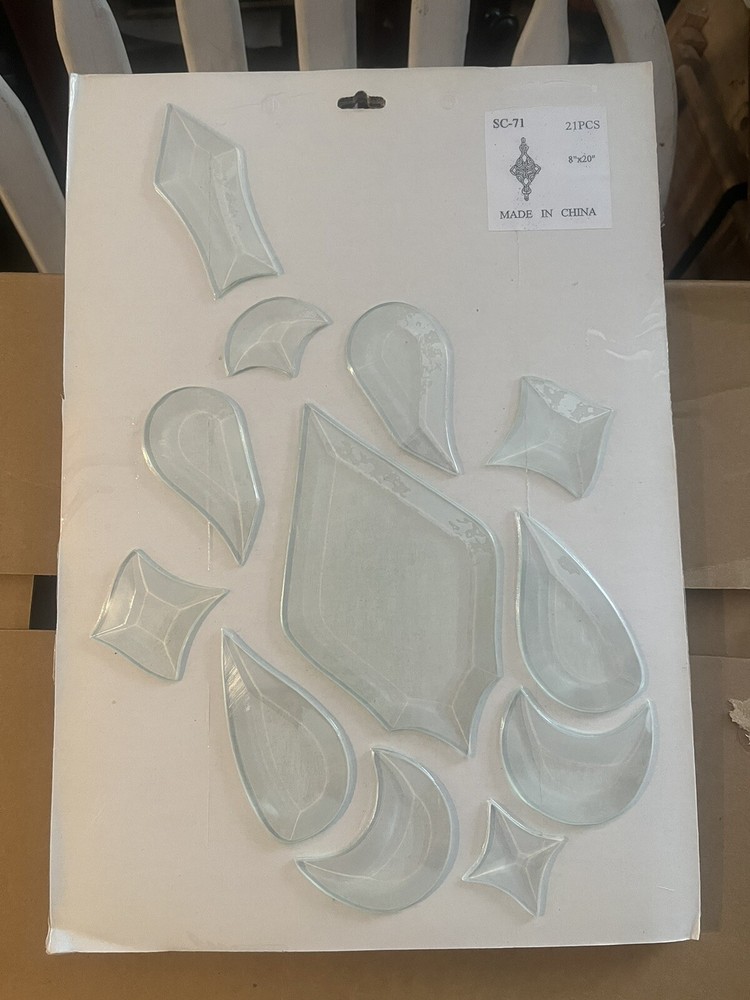 Bevel Cluster For Stained Glass Work SC-71 21pcs