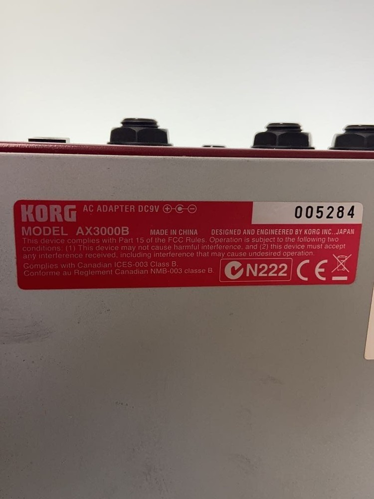 KORG Mixer AX3000B Used