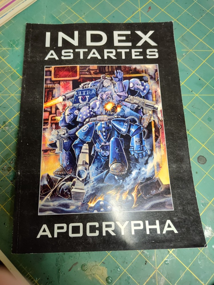 Warhammer 40k Index Astartes Apocrypha 2016 Good Condition Softback