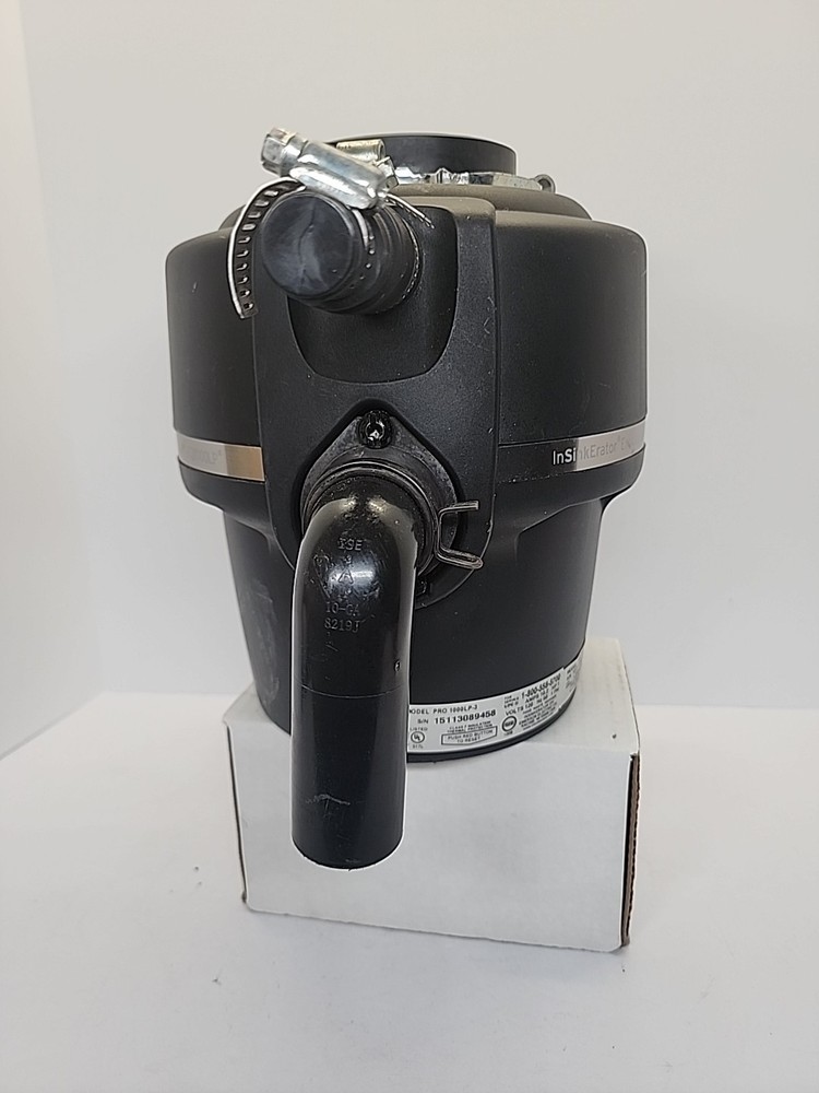 InSinkErator Evolution Series Pro 1000LP Disposal, 1HP w/Cord - Black Pre owned