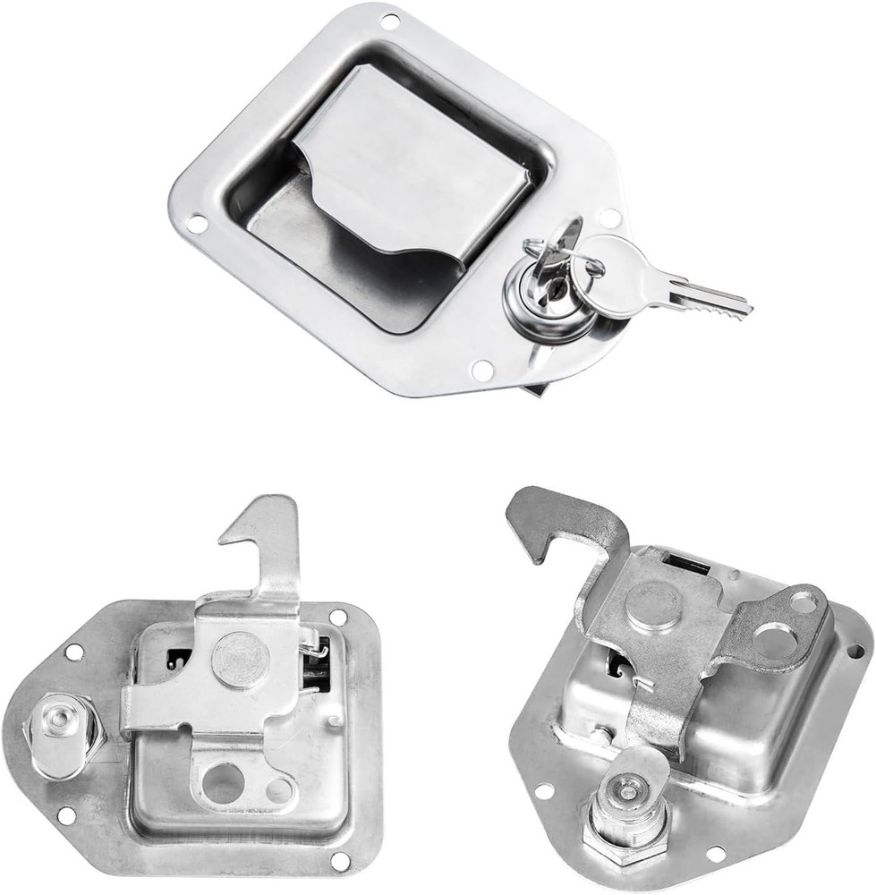 Truck Tool Box Lock Replacement – 5/8" Cylinder 1 Pack - (CH501), Silver