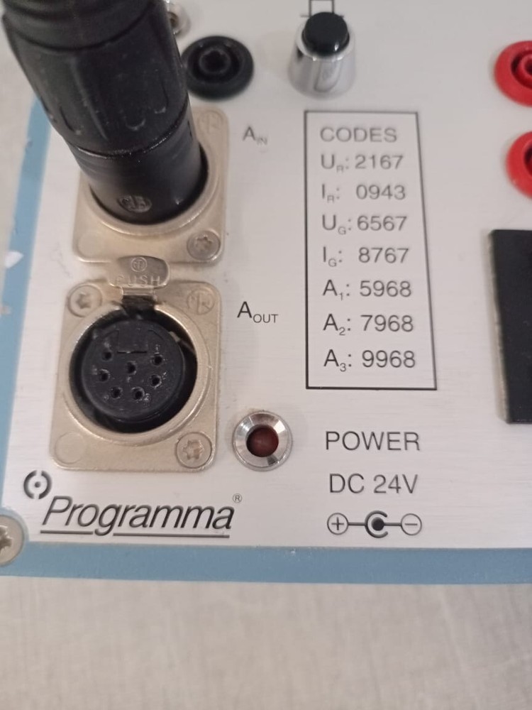 Programma FREJA 300 Calibration Box 2