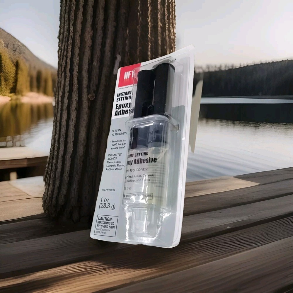 HFT 1 Oz. Instant Setting Epoxy Adhesive