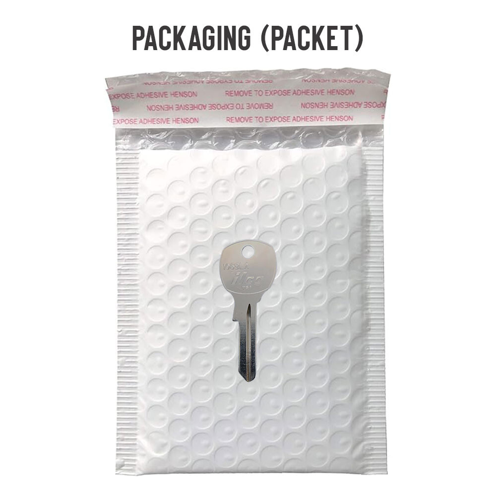 1069LA Key Blank 5-PIN – Nickel