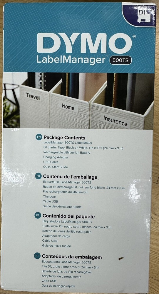 Dymo LabelManager 500TS Label Thermal Printer
