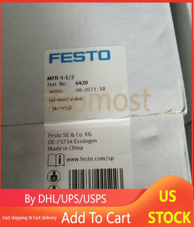1PCS New Festo MFH-5-1/2 6420 /
