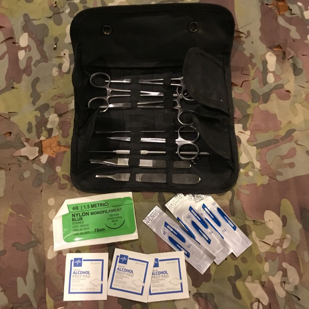 US Army Surgical Instruments Kit Minor Surgery Complete (DD747