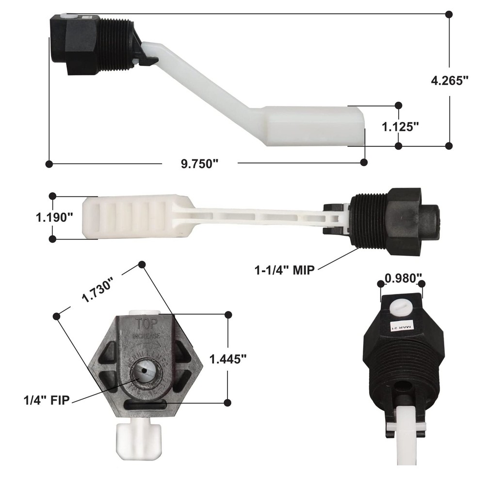 Merrill MFG AE10 Deep Well Air Volume Control