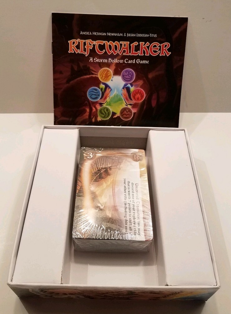 (New Open Box) Riftwalker: A Storm Hollow Card Game