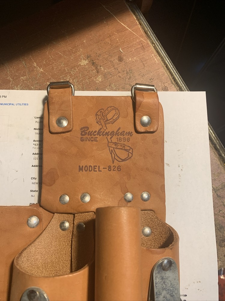 BUCKINGHAM 4 POCKET DOUBLE BACK HOLSTER - 826