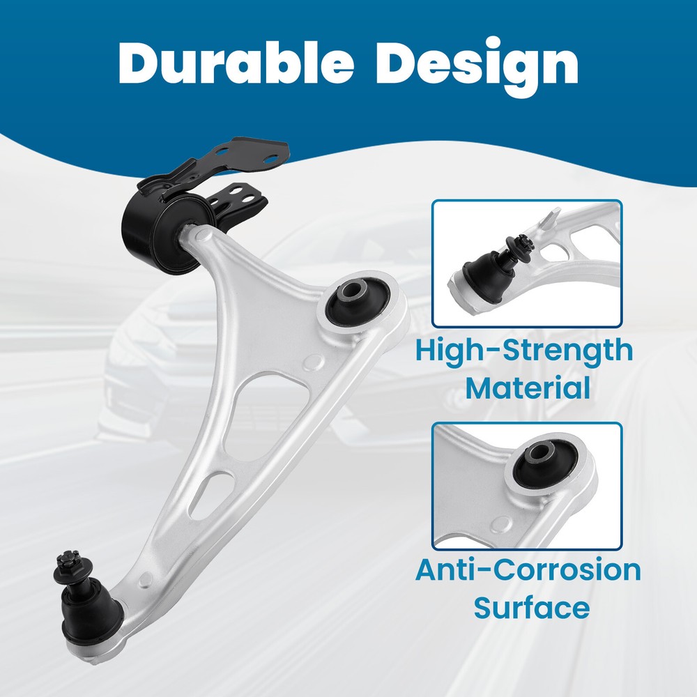 Front Lower Control Arms Sway Bar Link Kit for 2014-2020 Acura MDX 2016-21 Pilot