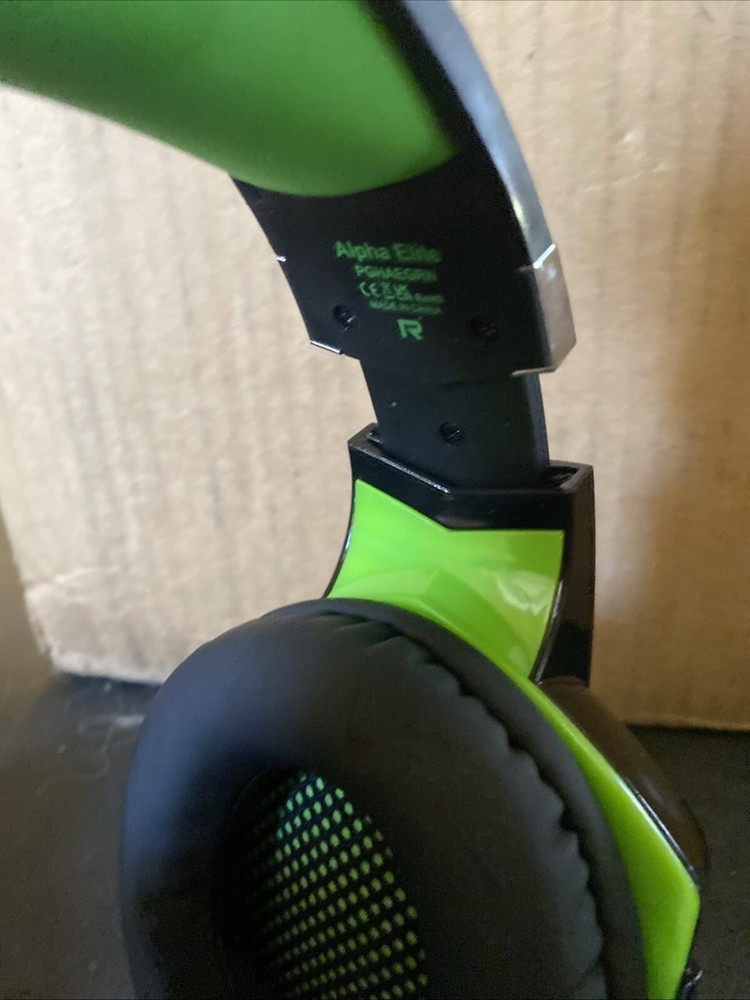 Alpha Elite Advanced Led Gaming Headset Tested And Working
