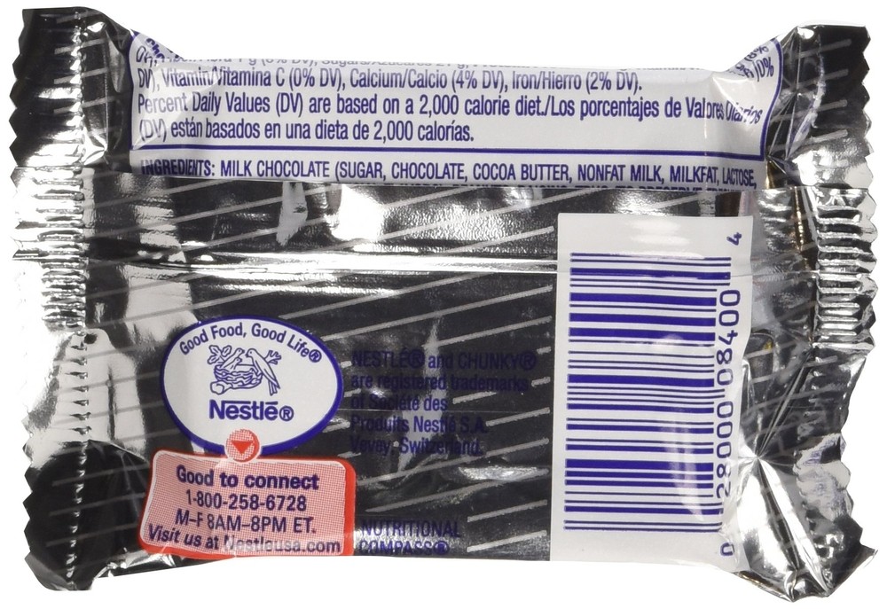Nestle Chunky Bar, 24 Count