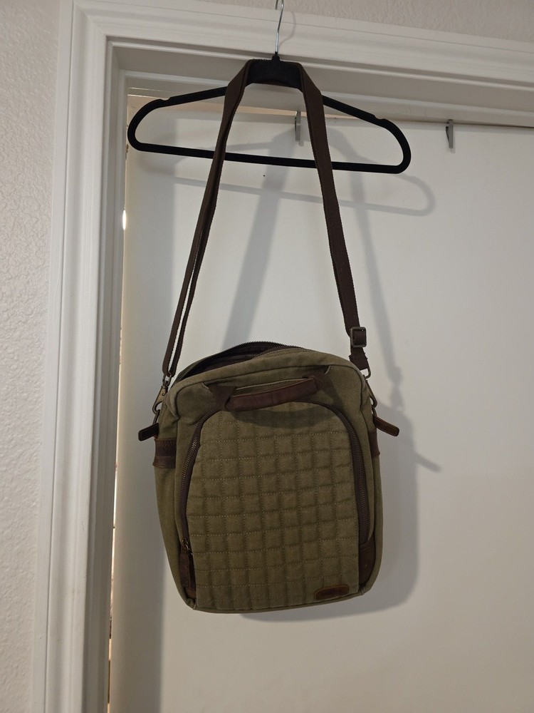 Acacia Canvas Leather backpack