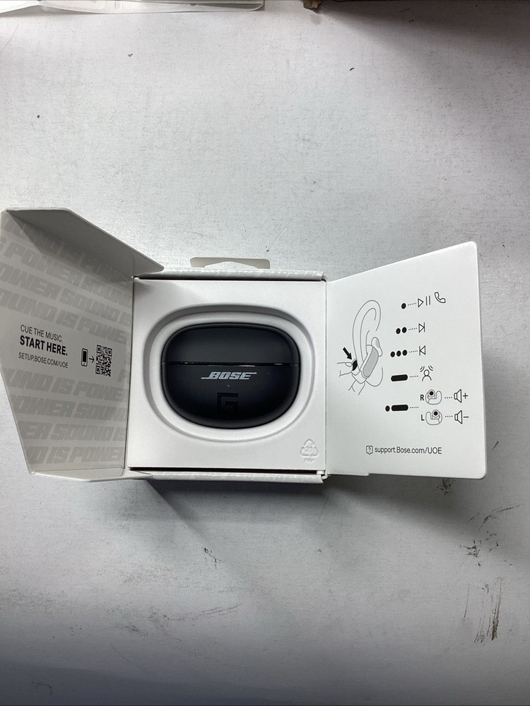 Bose Open Earbuds Wireless Ultra Black New