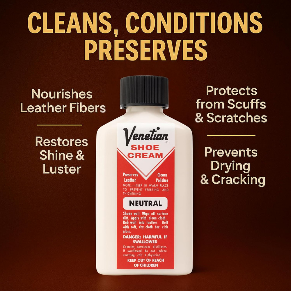 Shoe Cream, 3 Ounces, Neutral