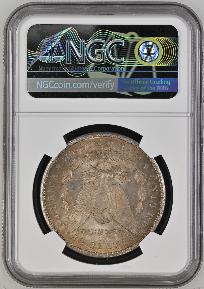 1880 S Morgan Silver Dollar NGC MS-65