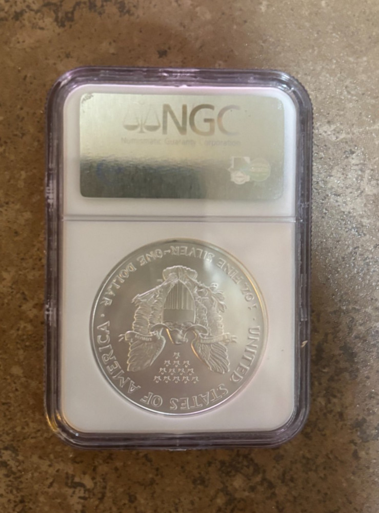2006 Silver Eagle $1 NGC Gem Uncirculated First Strikes