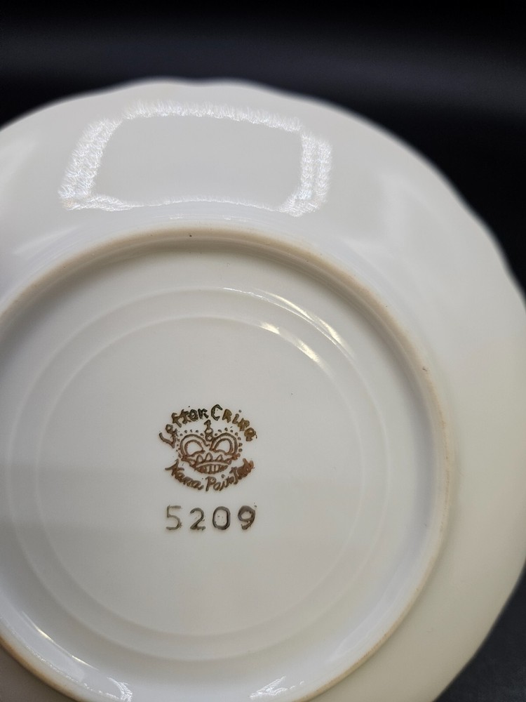 VTG. Lefton Hand Painted Small Trinket Dish