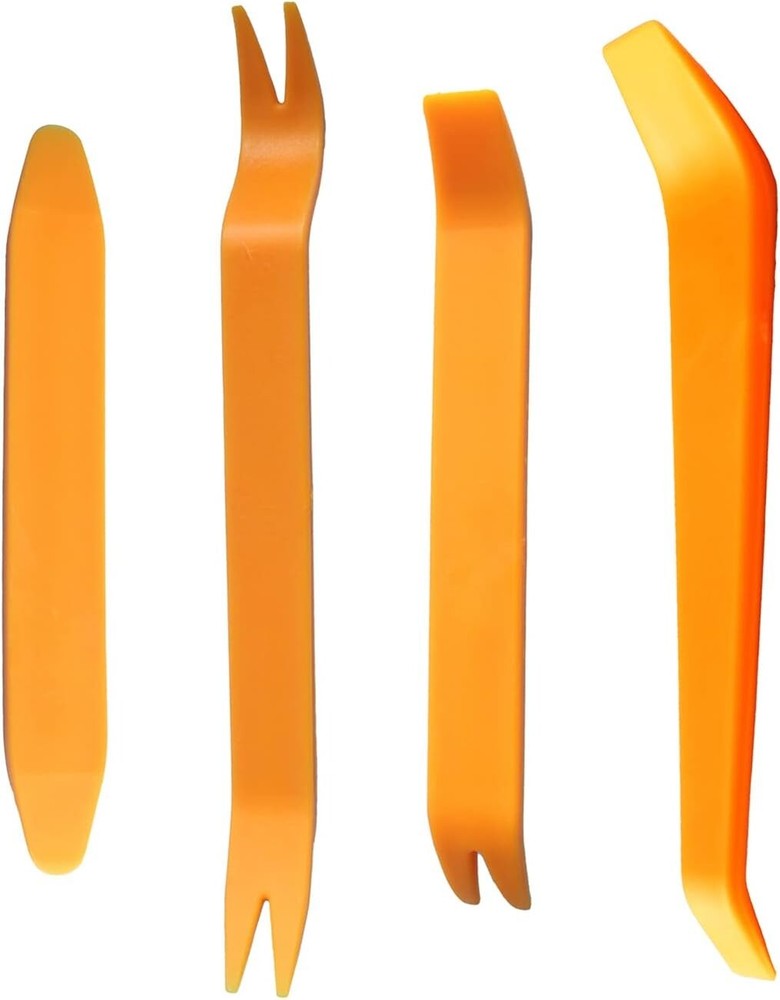 4pcs Auto Door Clip Panel Trim Removal Tool Kits Dashboard Installer Pry Tools