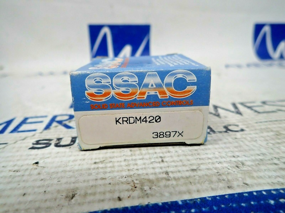 NEW SSAC KRDM420 10A 120V Solid State Timer